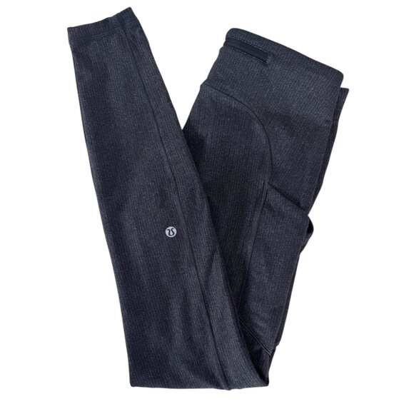 Lululemon Old School Herringbone Speed Up Tight Size 6 - Picture 7 of 11